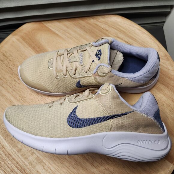 Nike Flex Experience RN 11 NN – Women’s 9.5, Sanddrift/Blue, Unworn - Picture 3 of 9
